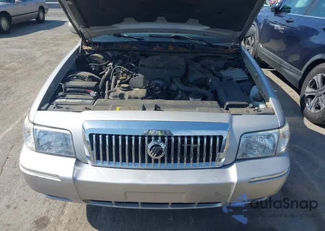 2009 Mercury Grand Marquis Ls (Fleet Only) из США, поврежденный, VIN 2MEHM75V99X608438